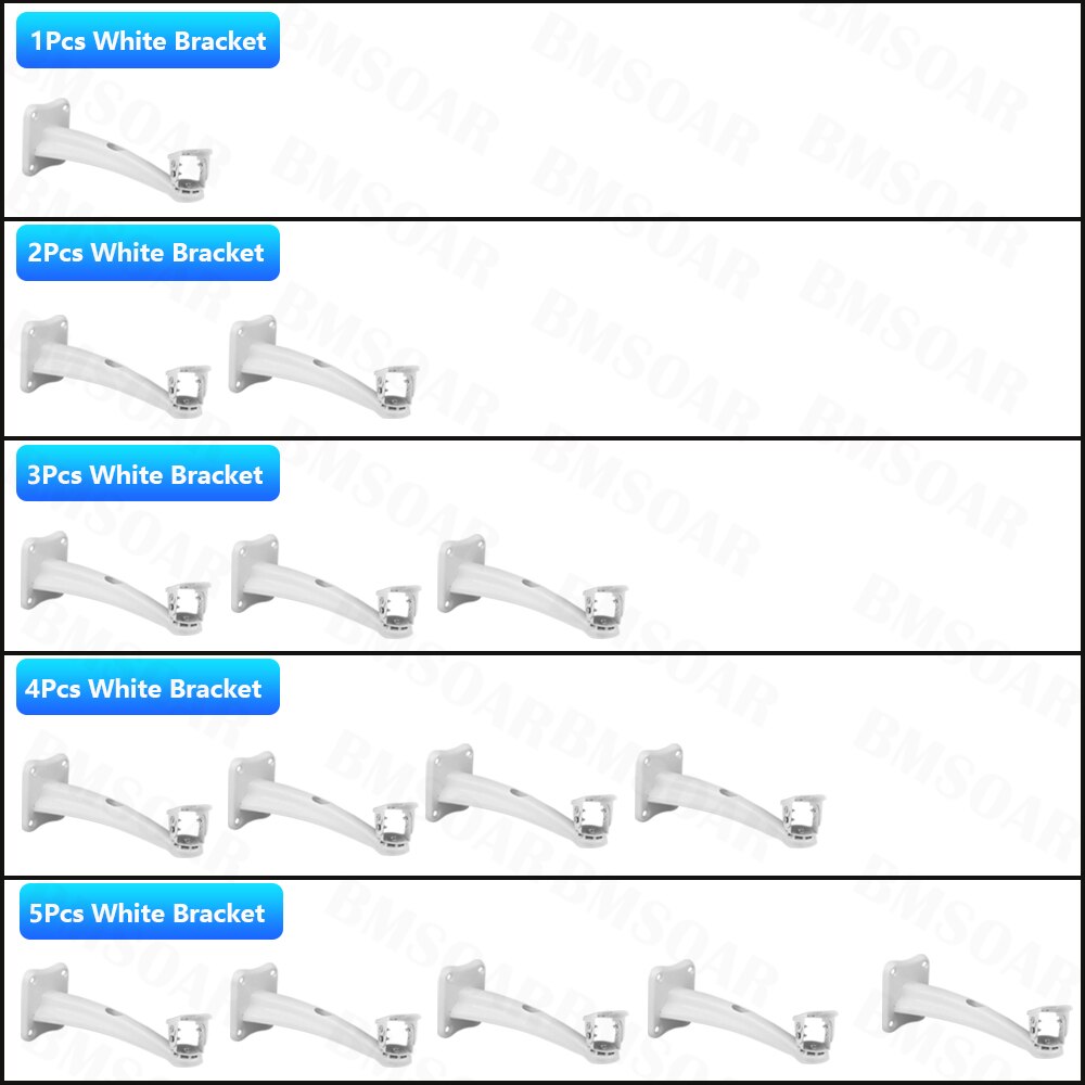 Bracket for Outdoor Solar PTZ Camera WIFI use Camera Bracket Support CCTV Camera Wall Mount Stand Aluminum Metallic