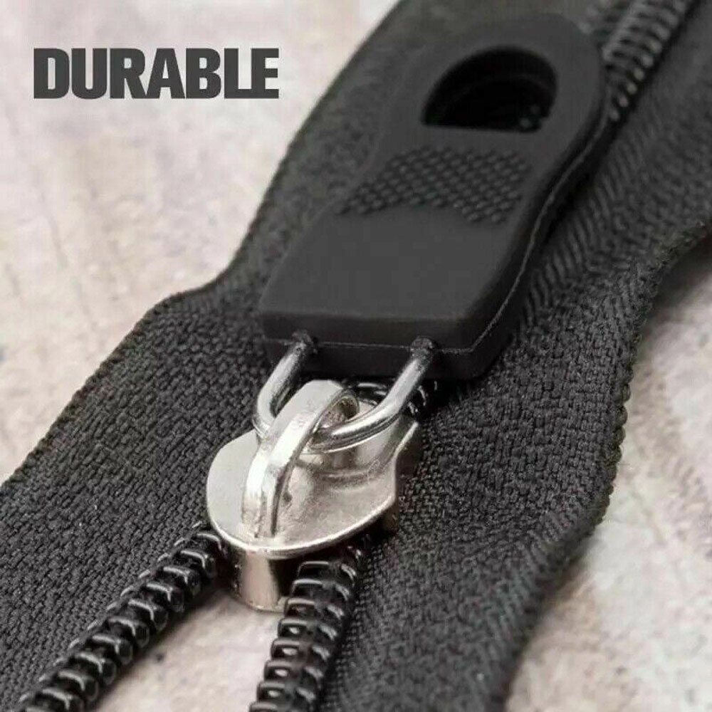 16pcs Universal Detachable Zip Zipper Puller Set Wide Waistbands Elastic Waist Elastic Waist Zips Replacement Diy Zipper Sliders