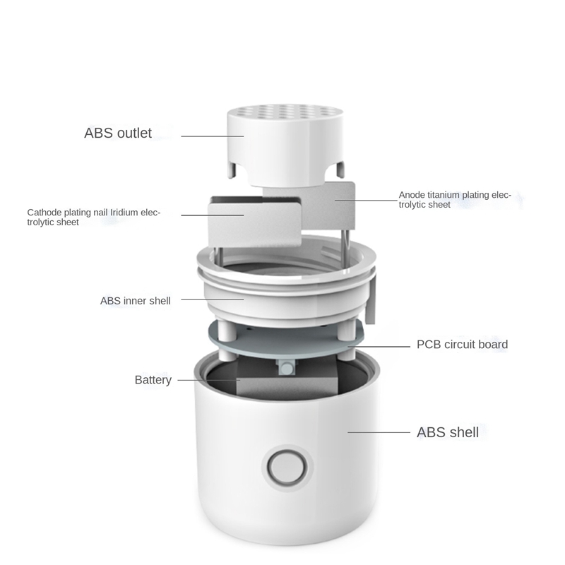 70ML Household Disinfectant Making Machine Sodium Hypochlorite Generator Disinfection Water Generator Spray