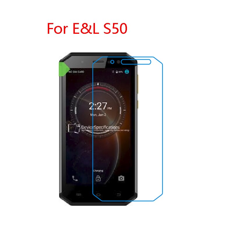 (2-Pack) 9H flexible glass screen protector For E&L W9,W8,W7,W6,W5,S70,S60,S50,S30: S50
