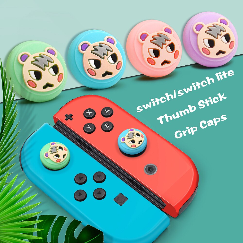 Simpatico Controller Thumb Grip Cap per Nintendo Switch Joystick Button Cover custodie per pulsanti Joy Con rosa Switch Lite Mini accessori