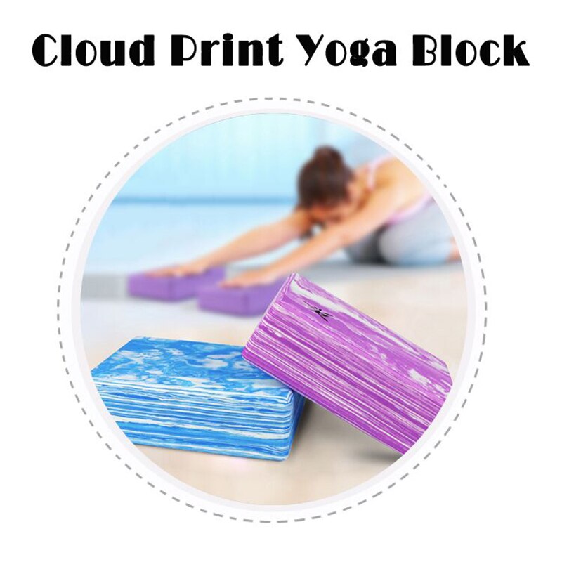 Yoga Blokken Foam Balans Aid 1 st EVA Sterkte Flexibiliteit Fitness Oefening Pilates Yoga Baksteen