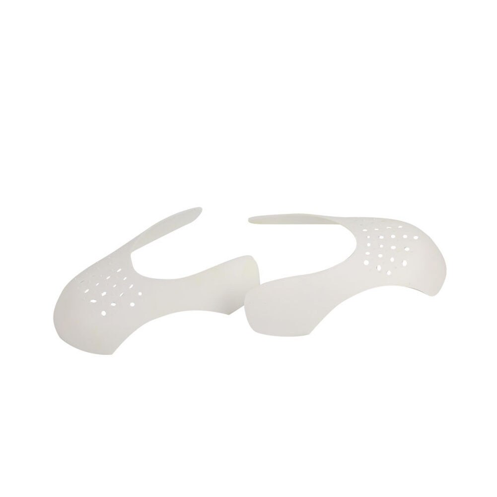 Universal Shoe Stretcher Protector Lightweight Toe Cap Support Shoe Stretcher Practical Washable Anti Crease Keeping #734: White S