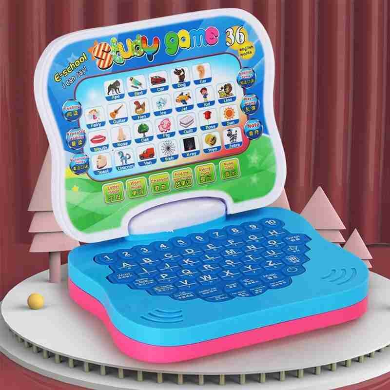 Cartoon Fold Uitspraak Leren Machine Engels Alfabet Taal Computer Baby Tablet Educatief Speelgoed Kinderen