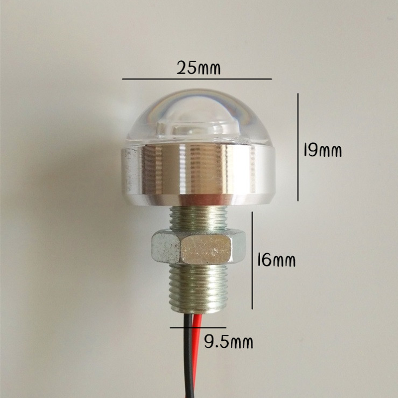 LED-Knopfbatterie, kleine Glühbirne, manuell, DIY-Zubehör, Dekoration, Mini-Batterie, Licht, helle elektronische Knopfleuchte, Ausstellung