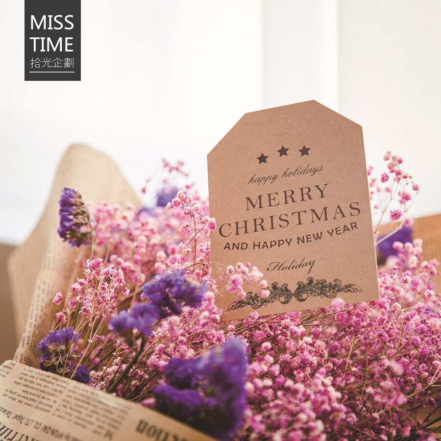 30Sheets/Set Retro Series Merry Christmas Postcard DIY Greeting Wish Cards Message Card