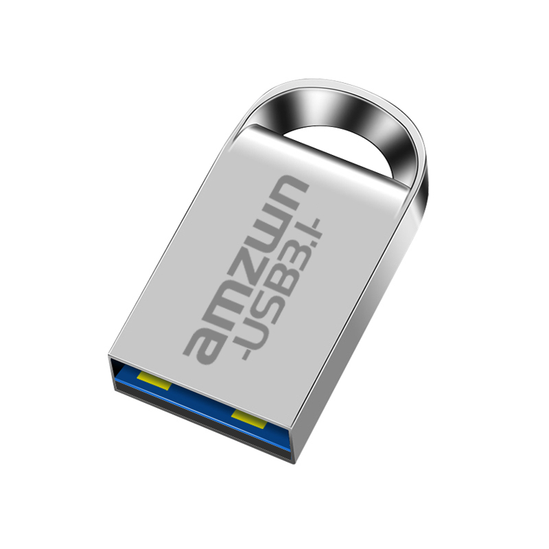 Mini Metal USB 3.1 Flash Drives 64GB Heart Pen Drive 32GB 16GB 128GB Memory Stick Waterproof U Disk for Laptop: black / 16 GB