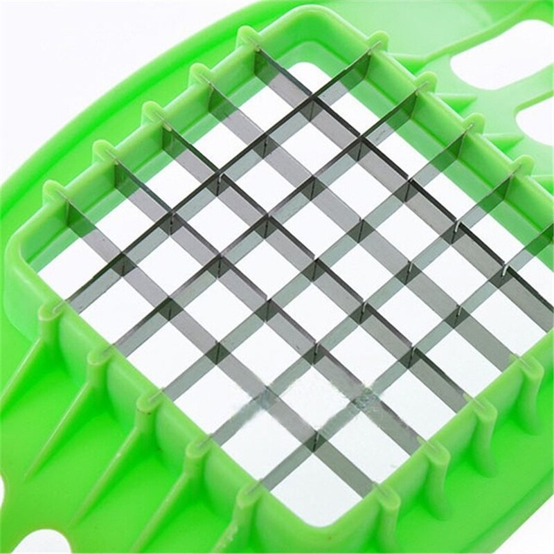 French Fry Potato Chip Cutter Stainless Steel Vegetable Fruit Chopper Chips Easy Cut Kitchen Tools Gadgets Accessories