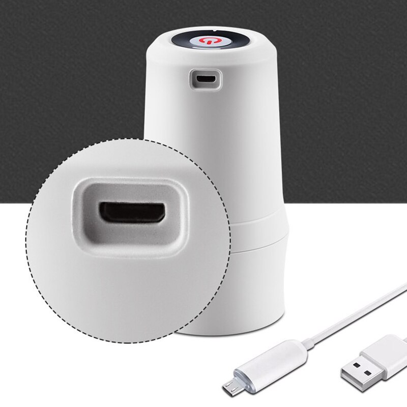 Trådløs elektrisk automatisk drikkevannsflaskepumpe usb oppladbar smart dispenser elektrisk vannpumpe