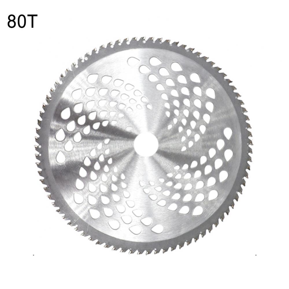 Replacement 40T/60T/80T Garden Lawn Mower Grass Weeds Cutter Trimmer Blade Disc: 80T