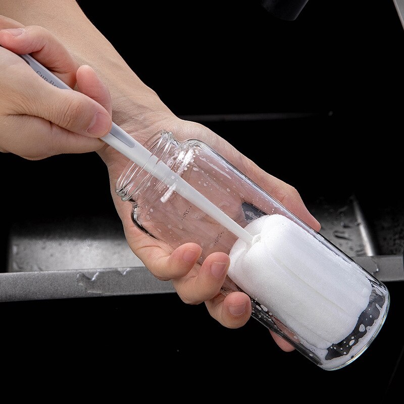 Fles Borstel Lang Handvat Vacuüm Cup Borstel Spons Scrub Huishoudelijke Keuken Schoonmaken Dryhit Kleur Cup Veeg
