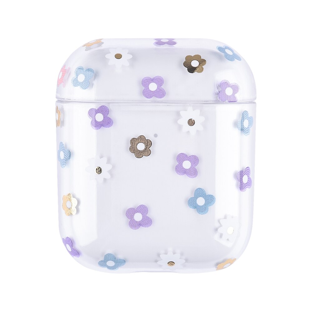 Frutas pc caso duro para airpods 2 1 fone de ouvido casos para airpods claro transparente capa do fone de ouvido: F12