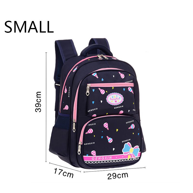 Sacs d'école pour enfants pour filles école primaire enfants sac à dos princesse enfant sacs d'école sacs orthopédiques grande capacité: small Royal blue