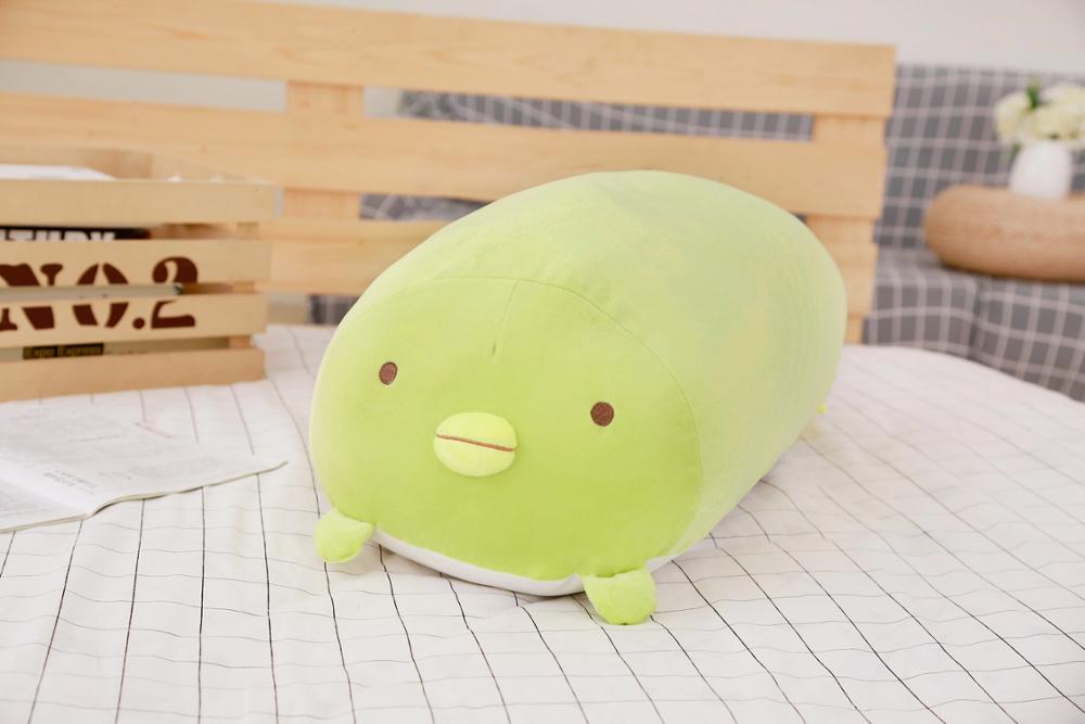 28Cm Zachte Cartoon Dier Hoek Creature Kussen Leuke Kat Witte Beer Dinosaurus Knuffel Kinderen: penguin