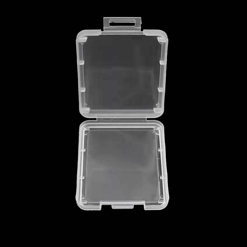 400pcs/lot CF memory card cases box enclosure , slim card holder plastic case Protector for CF 128GB