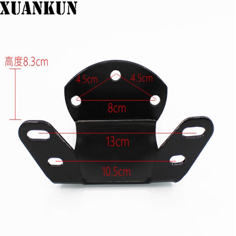 Xuankun elmotorcykel ryggstöd ryggstöd modifierad skoter moped modifierad rygg