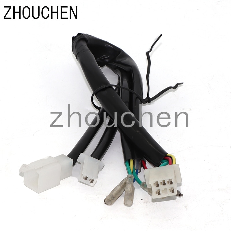 Electrics Wiring Harness CDI Solenoid Ignition Coil Key Switch Magneto Stator Electrical Cabling Fit Motorcycle Quad Bike