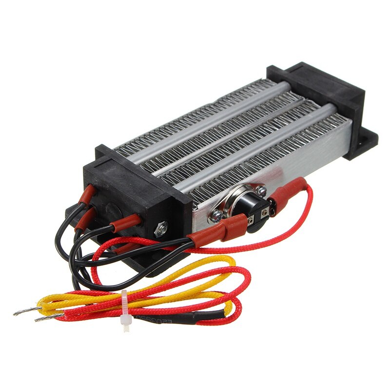 AC 220V 500W Electric Ceramic Thermostatic PTC Heating Element Heater Surface Insulation Constant Temperature Air Heating