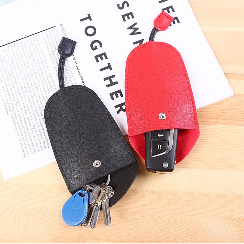 Car Key Case Smart Keychain Wallets For Women Mini Key Bag Organzier Key Wallet Car Key Pouch Pull Key Cover Key Holder