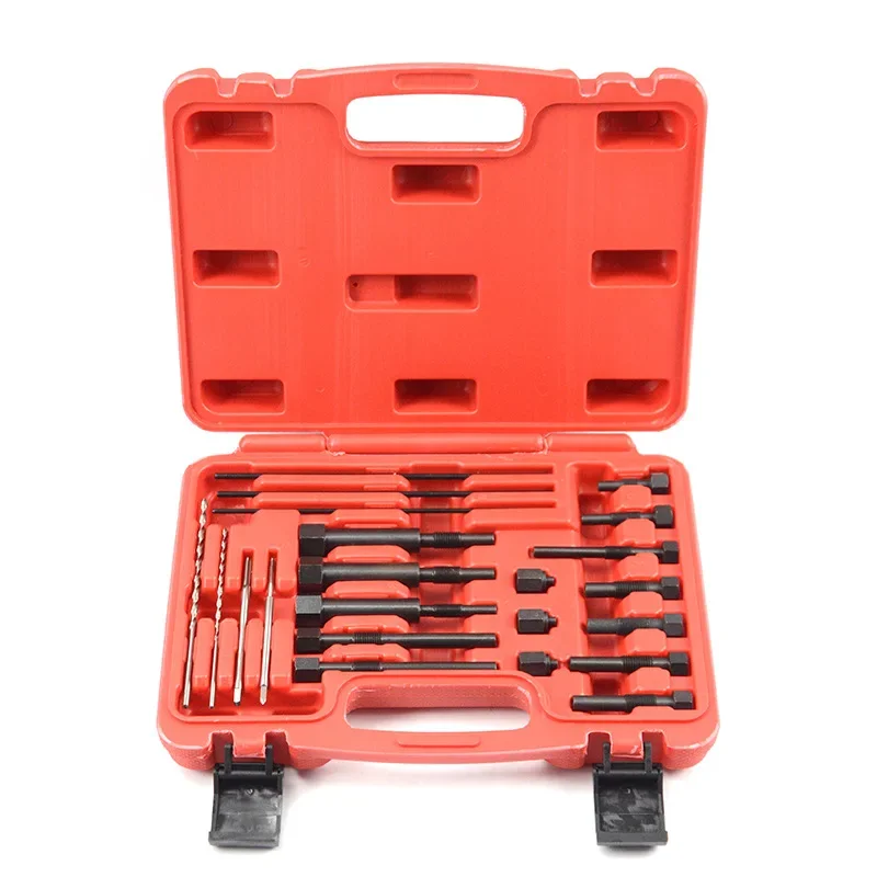 Glow Plug Heater Element Removal Set Glow Plug Electrodes Extraction Auto Repair Tools Damaged Extractor Tool Kit: Default Title