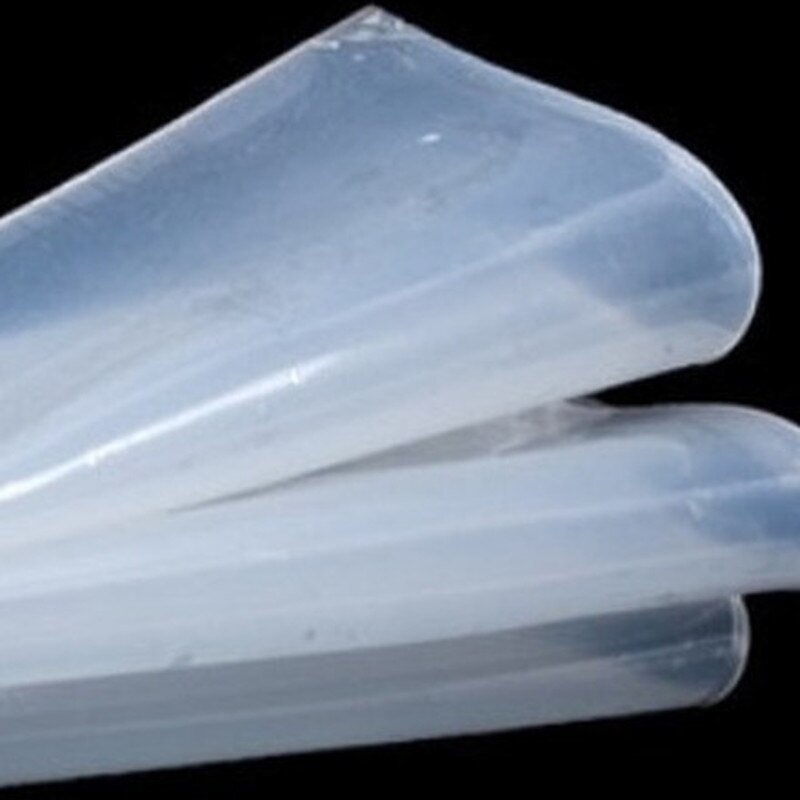 0.1mm/0.2mm/0.3mm/0.5mm/0.8mm 1mm Silicone Rubber Sheet 500mm Width 500mm Length Transparent Silicone Film rubber
