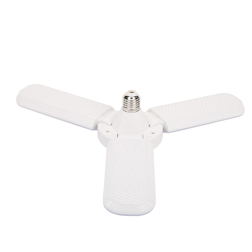 45w 165-265v led lampe  e27 led pære loftsventilator lampe tri-blade lampe 220v foldbar blæser vinkel justerbar led pære