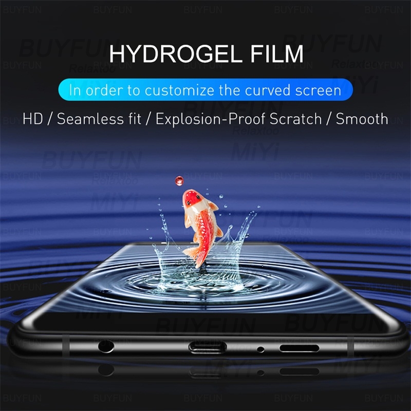 999D Front Back Hydrogel Film Voor Huawei Nova 8 Hd Explosieveilige Screen Protectors Niet Glas Hauwei Huawey Nova8 camera Glas