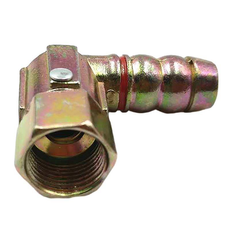 Gas Cooker Universal Joint Hose Connection Four-Part Internal Thread Intake Elbow Edison Screw