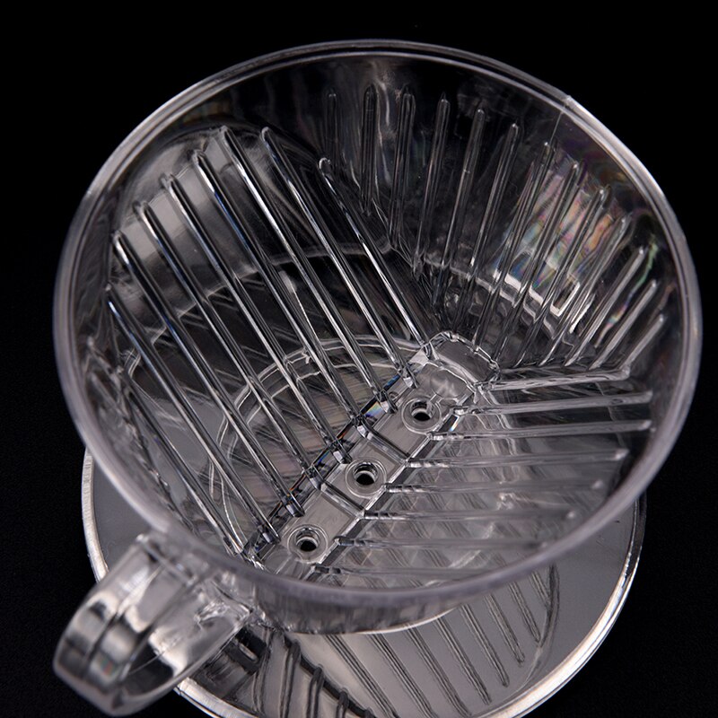1 Pcs PP Resin Coffee Filter Cup Drip Coffee bowls manually follicular Filters Coffee Tea Tools