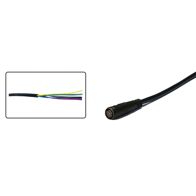 2-6 Pin Vrouwelijke Verlengen Julet Kabel Waterdichte Connector Voor Ebike Display Elektrische Fiets Scooter Signaal Kabel Accessoires: 6 Pin Female