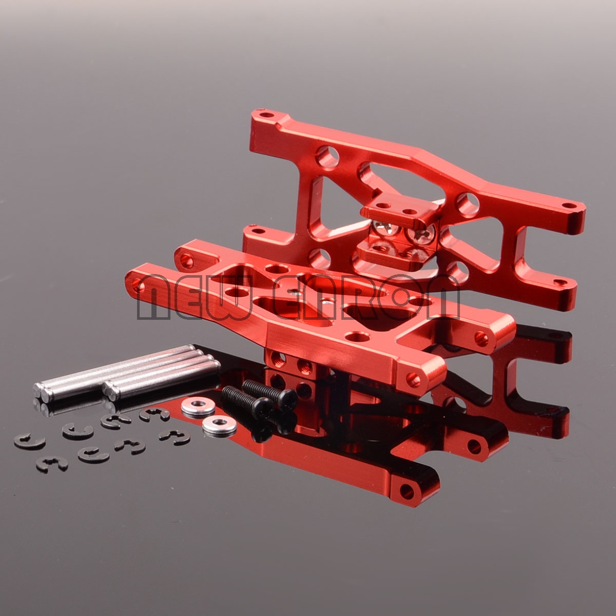 Brazo oscilante inferior delantero de aluminio ENRON 2P, 959, 03, para RC Wltoys L969, L979, L202, L212, L222, K959, L959,