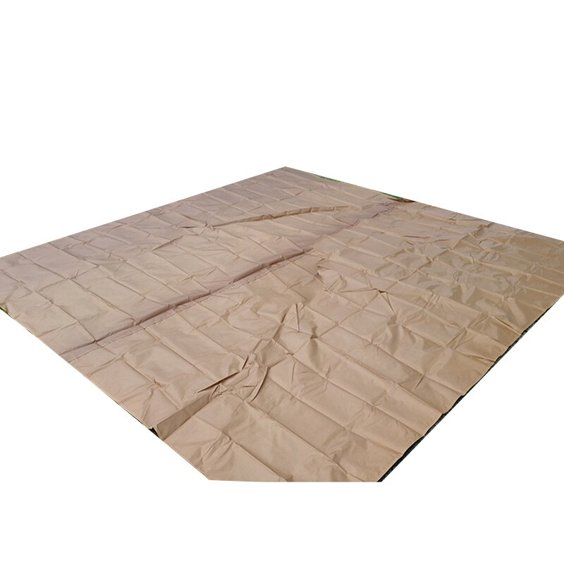 Familien-strand-sonnenschutzzelt, strapazierfähiges outdoor-sonnensegel, multifunktionszelt, uv-beständig, große tragbare sonnensegelmatte, 3*3m stück: Gelb