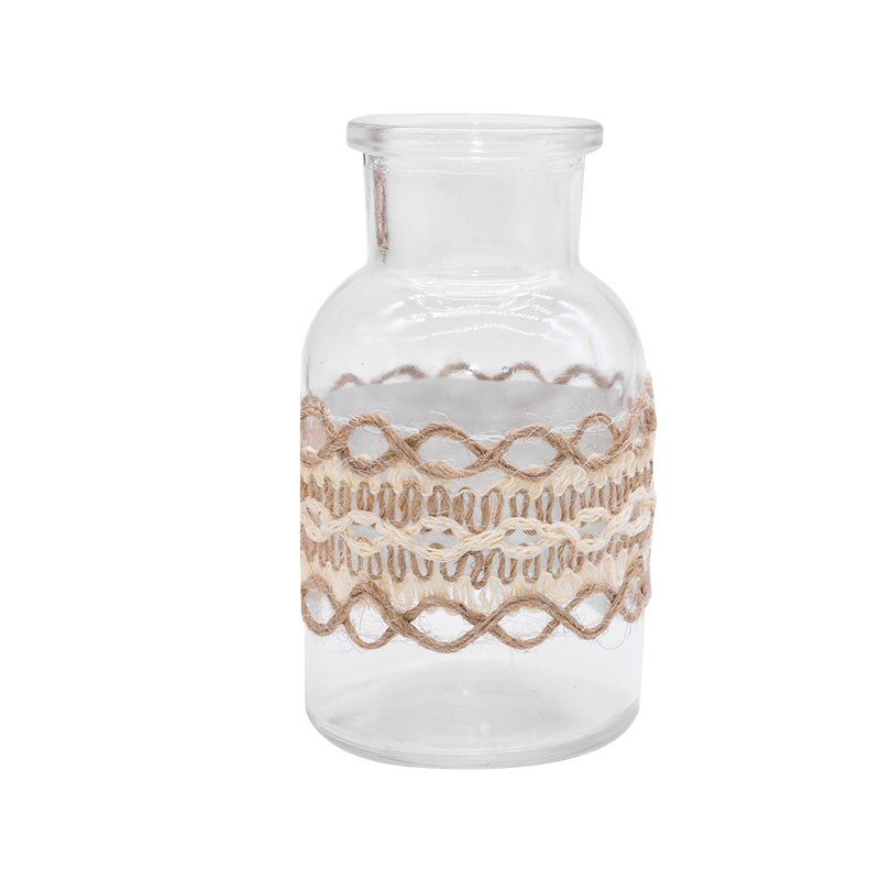 2m naturliga jute säckväv band vintage ihåliga band bröllopsfestival dekoration gör-det-själv hantverk inslagning leveranser