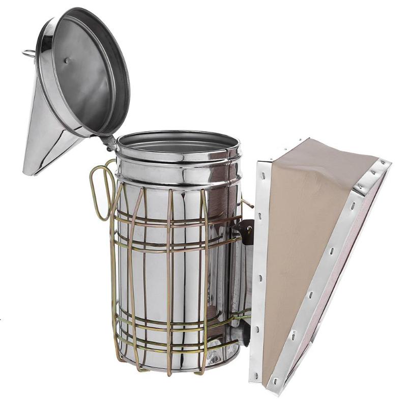 Bijenteelt Roker Roestvrij Staal Handmatige Bee Rook Zender Kit Bijenteelt Tool Bijenteelt Bijenteelt Tool Rook Spuit