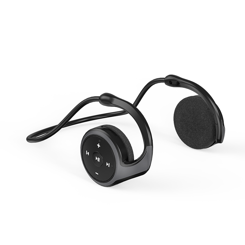 Original A23 Sport Foldable Wireless Headphone 8D Surround Heavy Bass Hifi Music Bluetooth Earphones With Mic Support FM/TF Card: black
