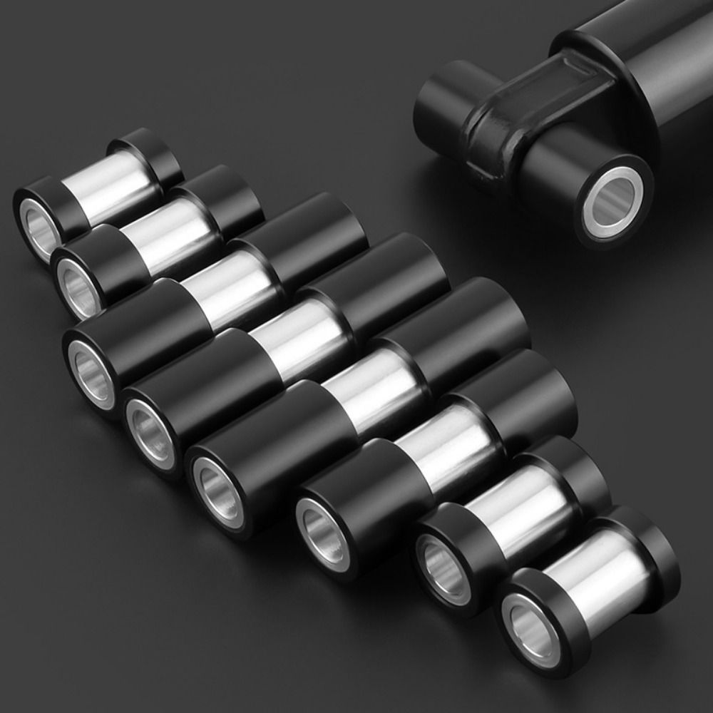 Aleación de aluminio MTB buje de choque trasero ID 8mm OD 12mm piezas de amortiguador de bicicleta de montaña bicicleta de carretera MTB
