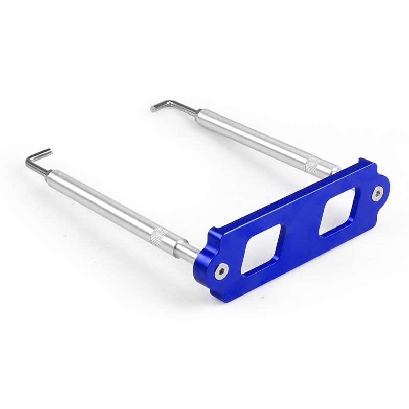 Battery Tie Down Kit Hold Down Rod with Tray Hooks for Civic/CRX S2000