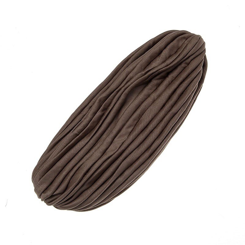 retro ensfarget tonet lue dame yoga sport hårbånd hijab varmt sjal dame foulard femme pannebånd hår bufanda mujer sjal