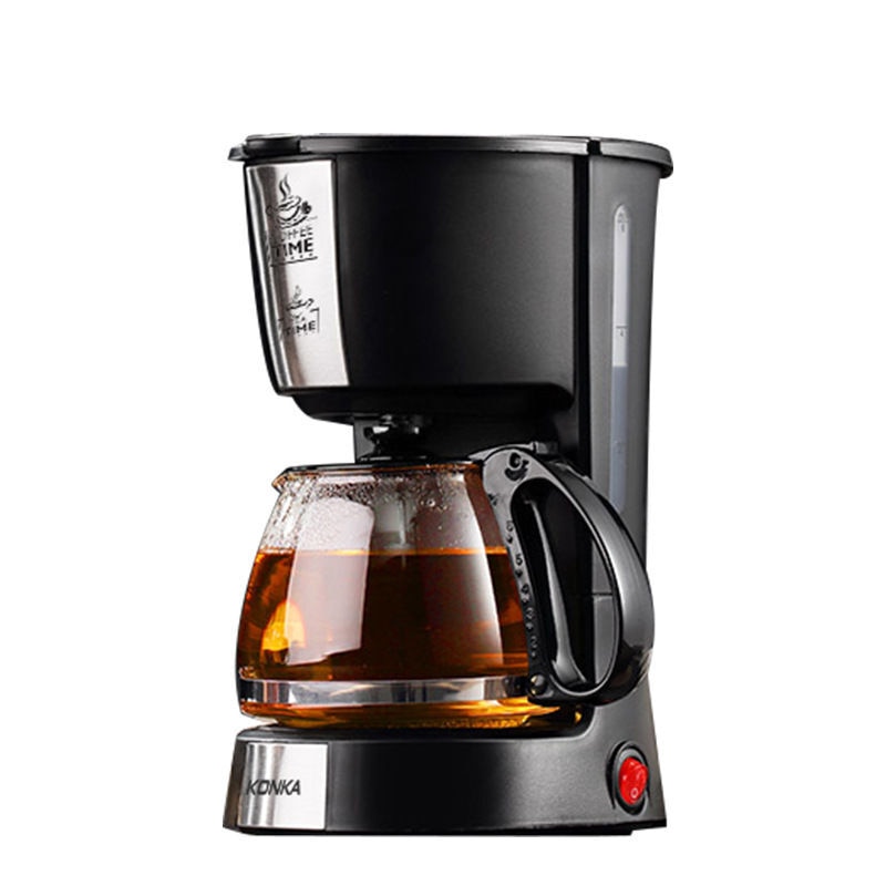 KONKA-cafetera eléctrica por goteo para el hogar, máquina de café de 800W con 15 tazas de té y café, cafetera de leche para , 220V