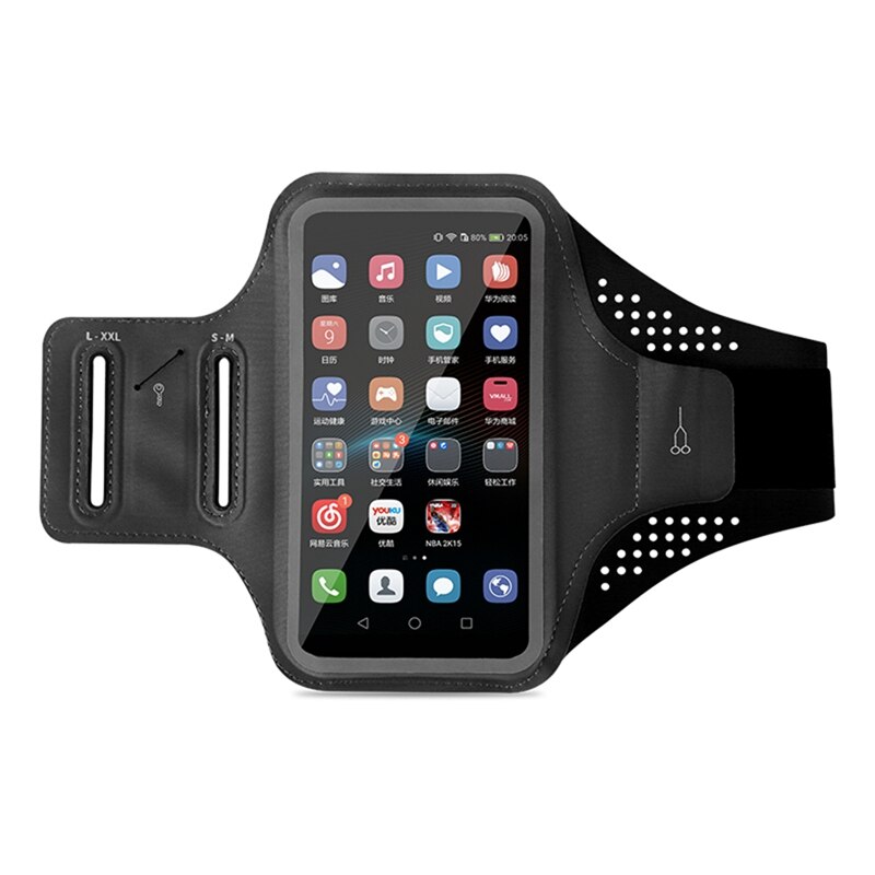 Arm Halfter lauf Tasche Sport Fitness Ausrügestochen Arm Männer Frauen Arm Ärmel Arm Mit Handgelenk Tasche praktisch Tasche: B