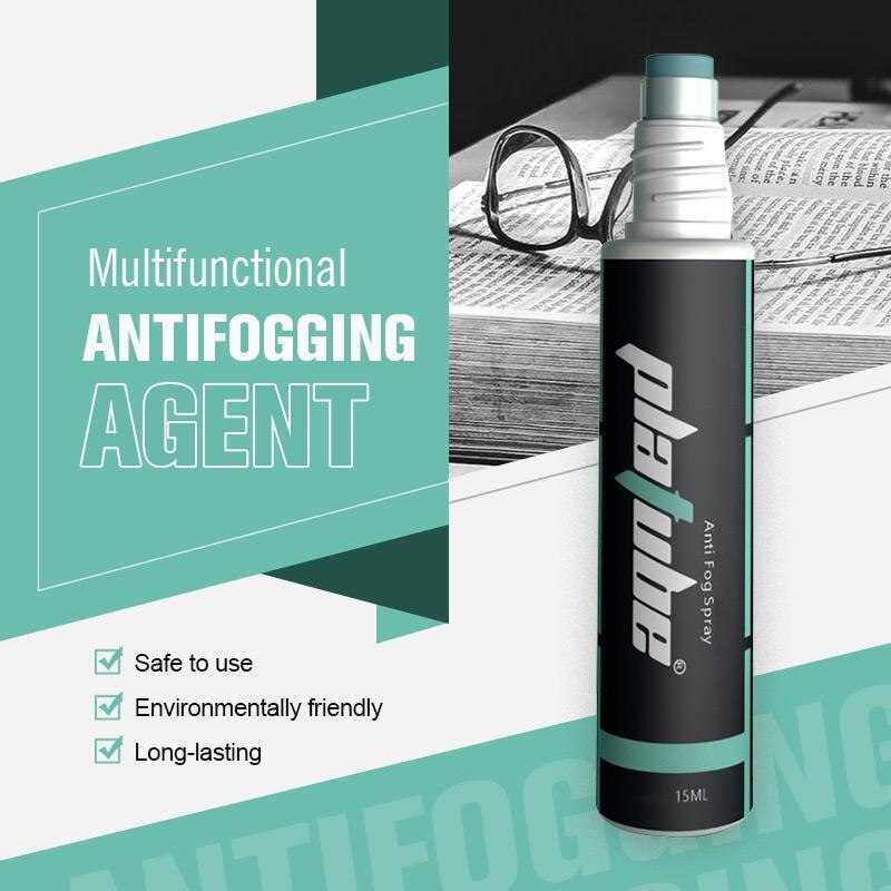 15ML Antifogging Agent For Glass Anti-fog Spray Car Interior Windshield Glass Eyeglass Lens Defogger Safety Anti Fog
