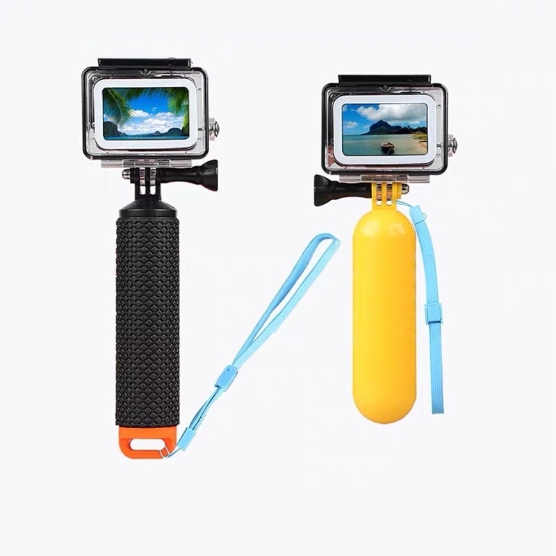 Drijvende Handgreep Handvat Mount Float Accessoires Voor Go Pro Floaty Gopro Hero 9 8 7 6 Yi 4K eken Sjcam Osmo Actie Camera