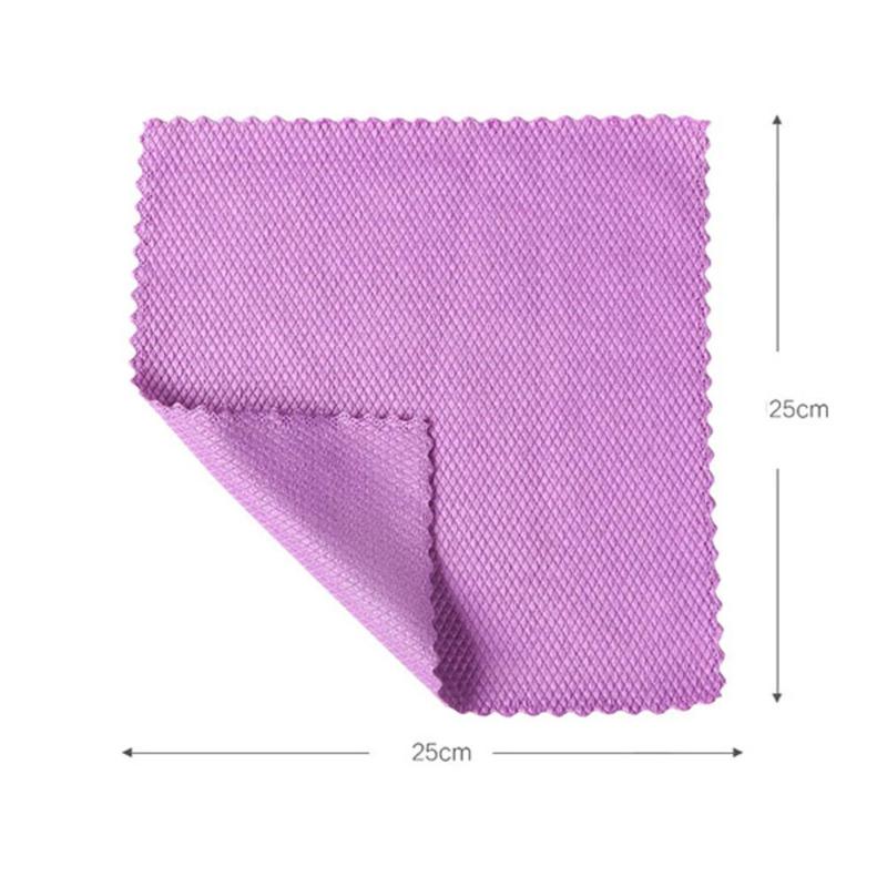 Random Color Kitchen Fish Scale Rags Antibacterial Towels Clean Dishes Washing Mop Housework Wiping Cloths