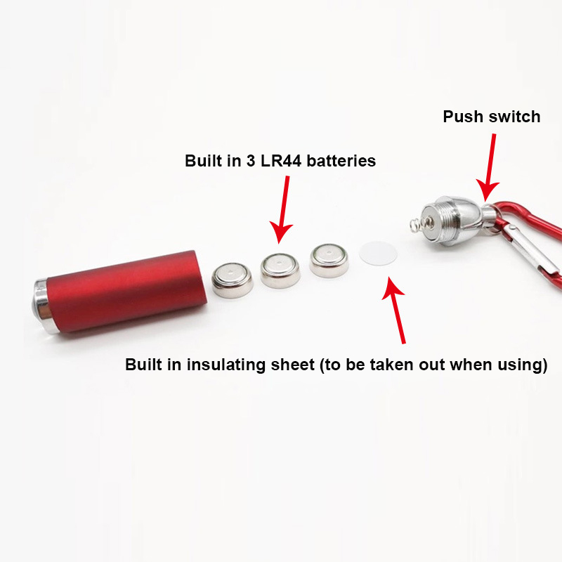 Portable Flashlight Keychain Torch Led Mini Torches Light Outdoor Waterproof Light Hiking Flashlights Keychain Decoration