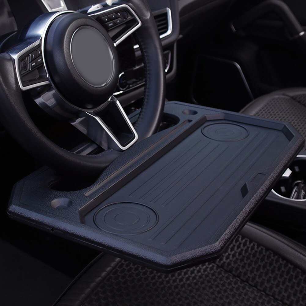 Draagbare bureau auto laptop lade mobiele telefoon notebook standaard achterbank bord eten drinken auto interieur service bord computer houder