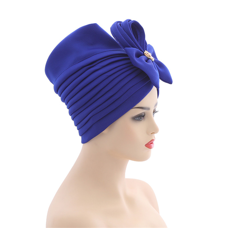 Turban de mariage nigérian pour femmes, couvre-chef, casquette musulmane, arabe, indienne, couvre-chef féminin,