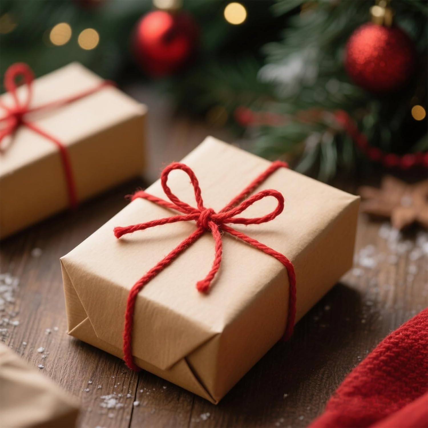 5-10m brune kraftpapirruller (  (30-50cm brede) - tykt biologisk nedbrytbart innpaknings- og pakkepapir for håndverk og flytting