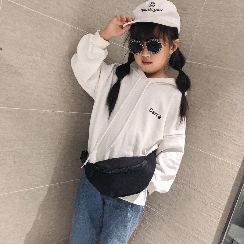Childs Waist Bag Chest Bag Coin Purse Snack Pack Candy Color Waist Bags Women Fanny Pack Belt