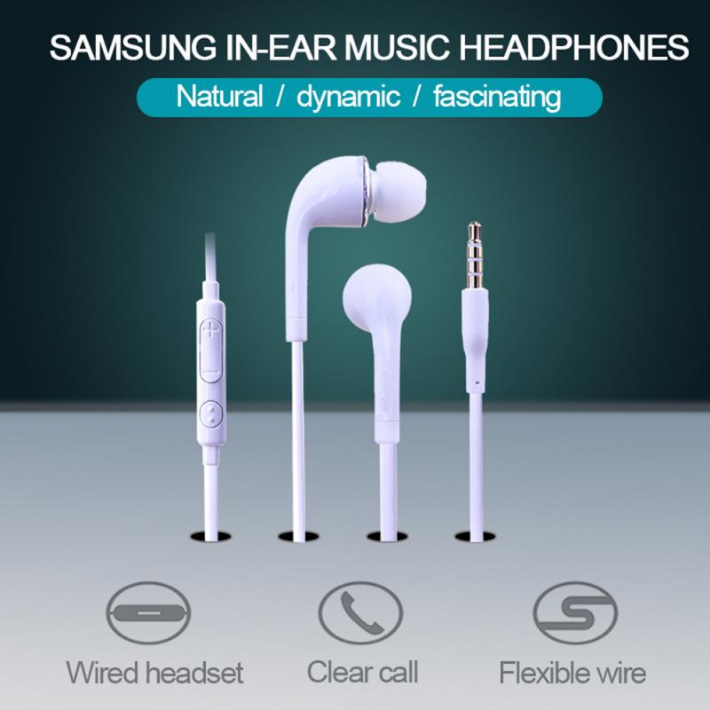 1Pc 3.5Mm In-Ear Oortelefoon Bass Sport Headset Stereo Voor Samsung S4 Jack Universele Mobiele Telefoon Afstandsbediening oordopjes Met Microfoon