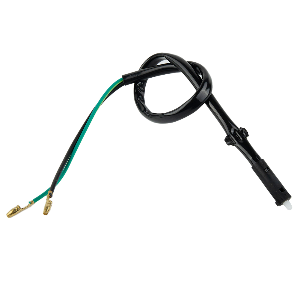 Conmutador ​ Luz de freno tipo tambor, interruptor de luz de freno delantero único, línea de freno, disco de motocicleta, accesorios para automóviles